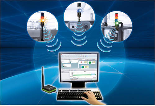 Andon Light Wireless Monitoring